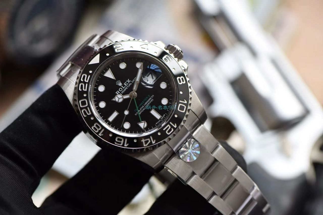 AR厂顶级复刻高仿手表劳力士格林尼治型II二代‎‎‌‍116710LN-78200腕表(绿针) / R573