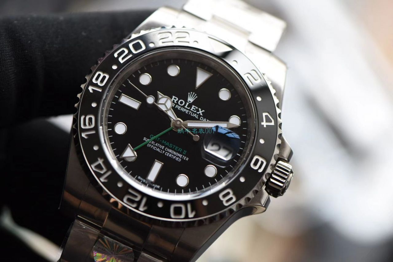 AR厂顶级复刻高仿手表劳力士格林尼治型II二代‎‎‌‍116710LN-78200腕表(绿针) / R573