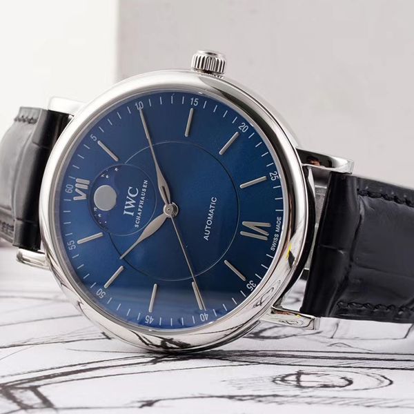 AI厂万国月相高仿手表柏涛菲诺系列IW459402,IW459401腕表