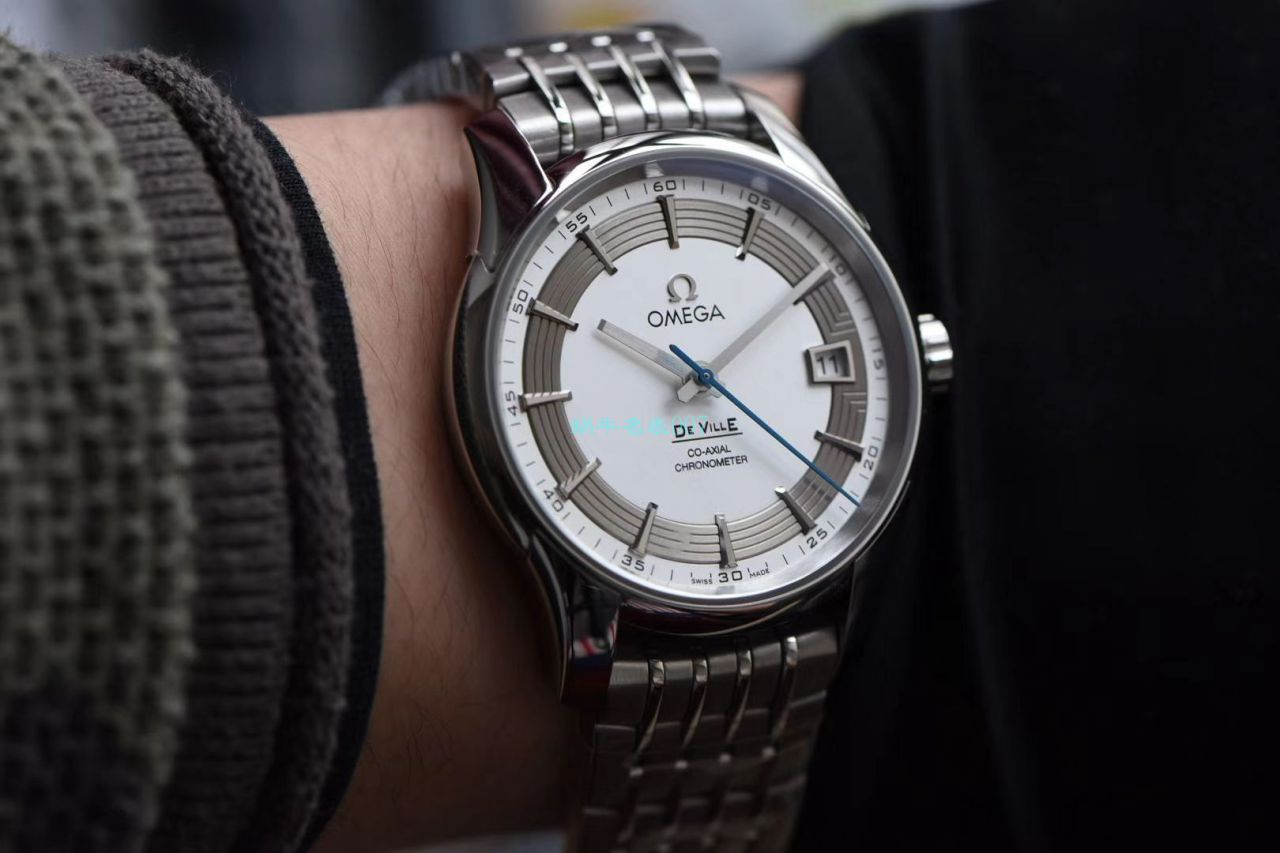 视频评测VS厂欧米茄明亮之白顶级复刻高仿HOUR VISION 431.33.41.21.02.001，431.30.41.21.02.001套装 / M689