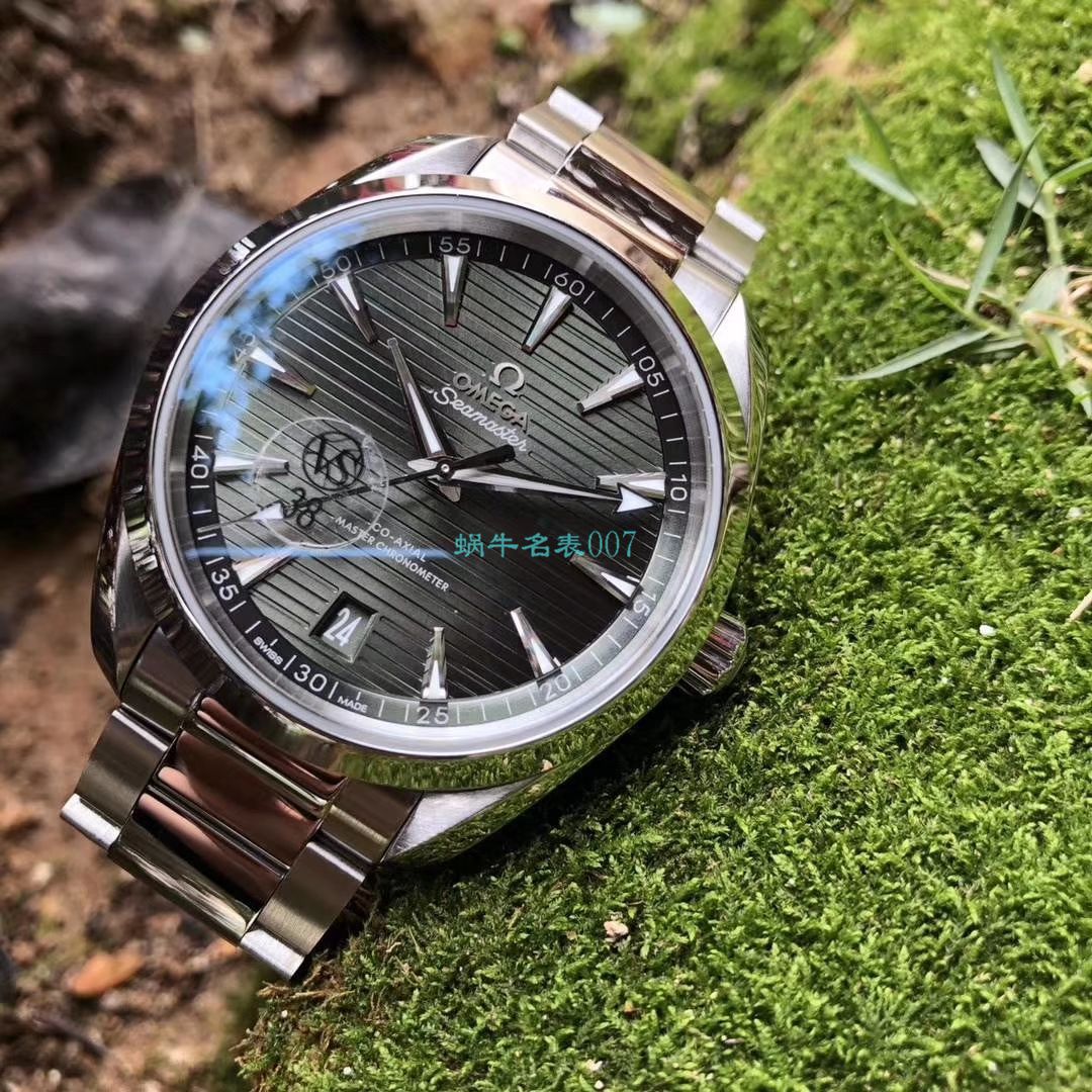 VS厂欧米茄绿海马150米柚木盘复刻高仿220.10.41.21.10.001腕表 / M690