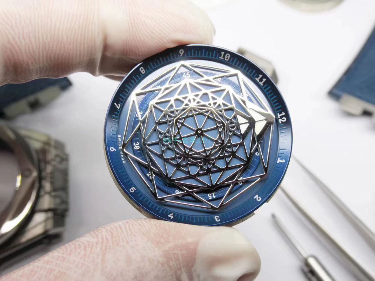 WWF厂超A复刻宇舶高仿刺青系列415.NX.7179.VR.MXM18腕表 / YB079