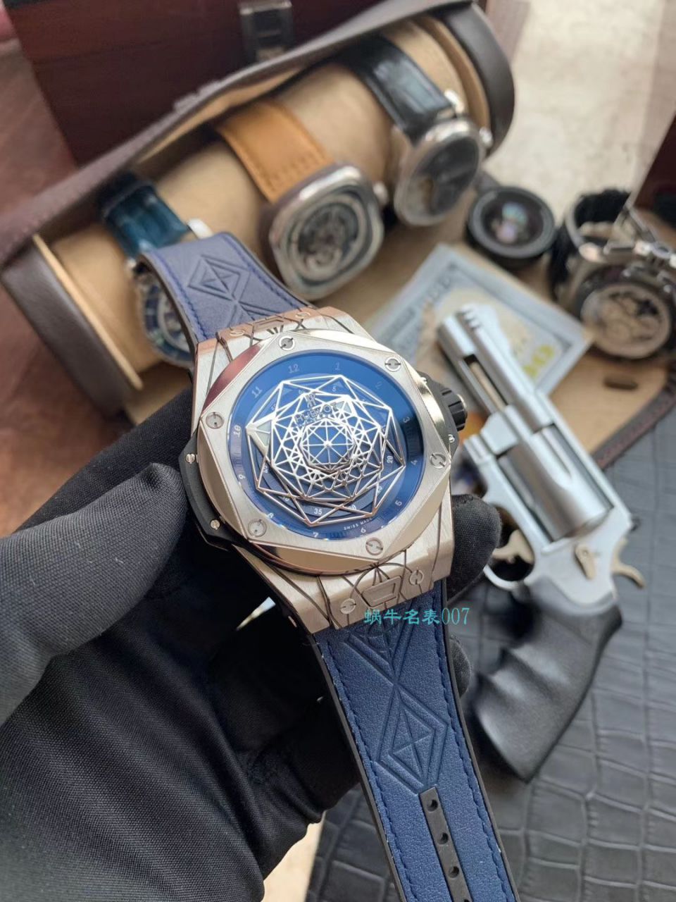 WWF厂超A复刻宇舶高仿刺青系列415.NX.7179.VR.MXM18腕表 / YB079