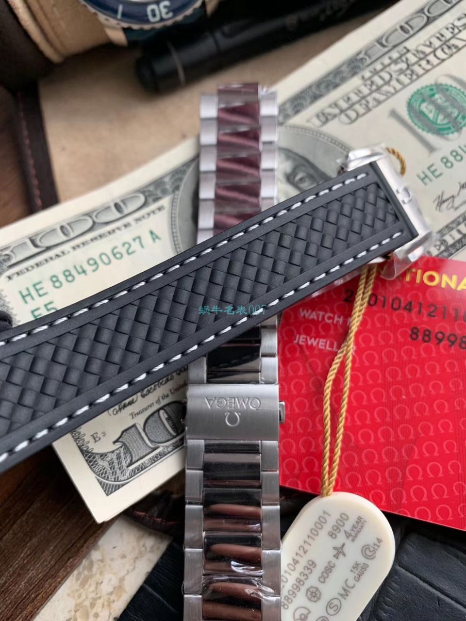 VS厂欧米茄绿海马150米柚木盘最好复刻高仿220.13.41.21.10.001腕表 / M693