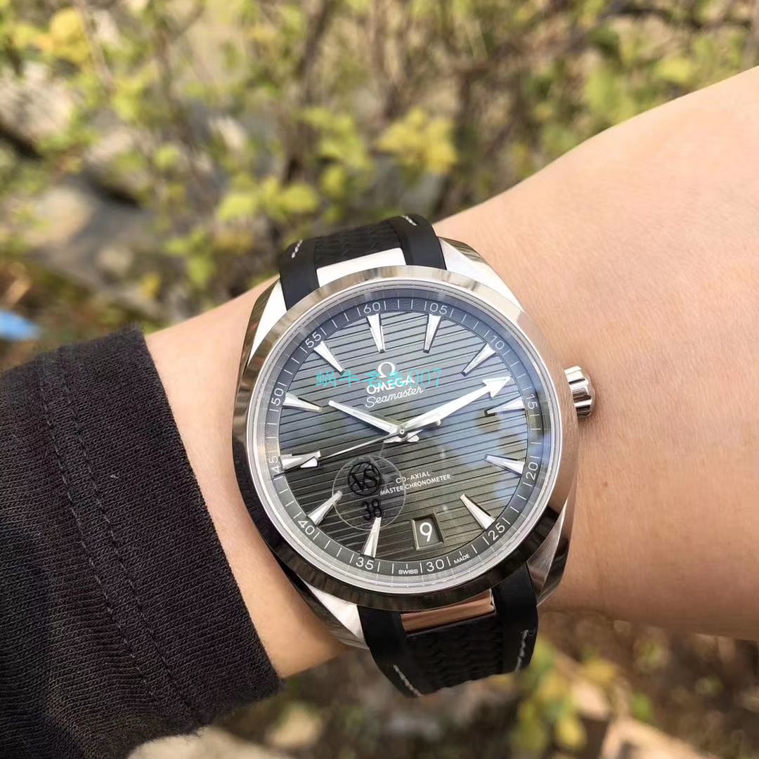 VS厂欧米茄绿海马150米柚木盘最好复刻高仿220.13.41.21.10.001腕表 / M693