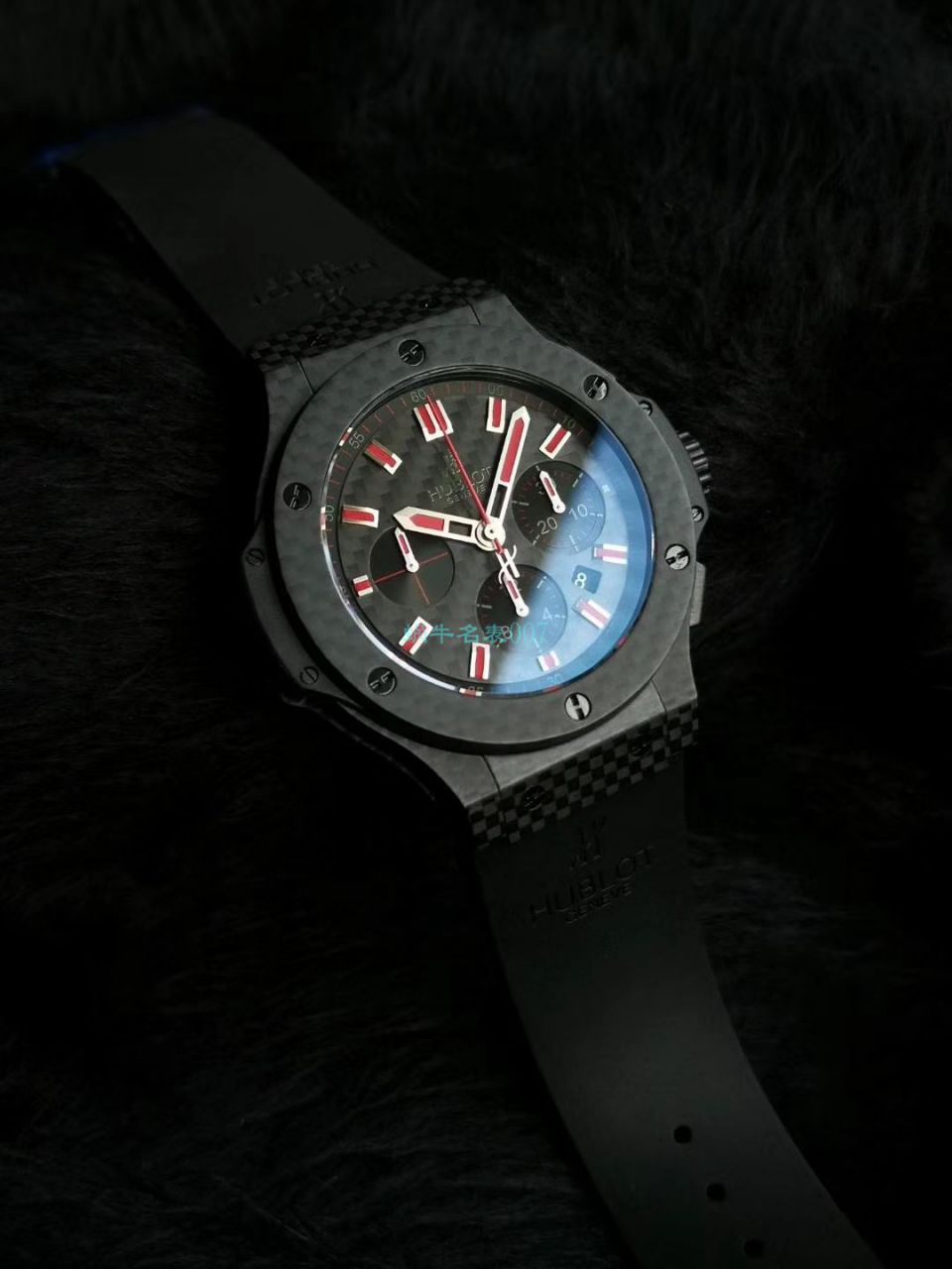 HBBV6厂超A精仿手表宇舶碳纤维红字限定特别版腕表 / YB083