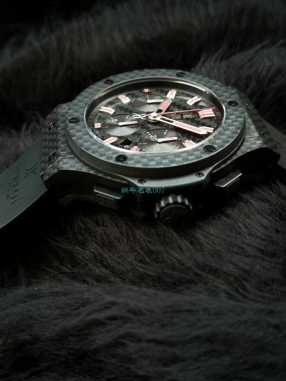 HBBV6厂超A精仿手表宇舶碳纤维红字限定特别版腕表 / YB083