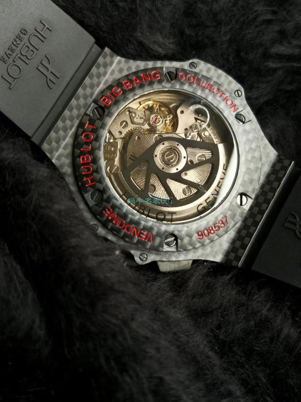 HBBV6厂超A精仿手表宇舶碳纤维红字限定特别版腕表 / YB083