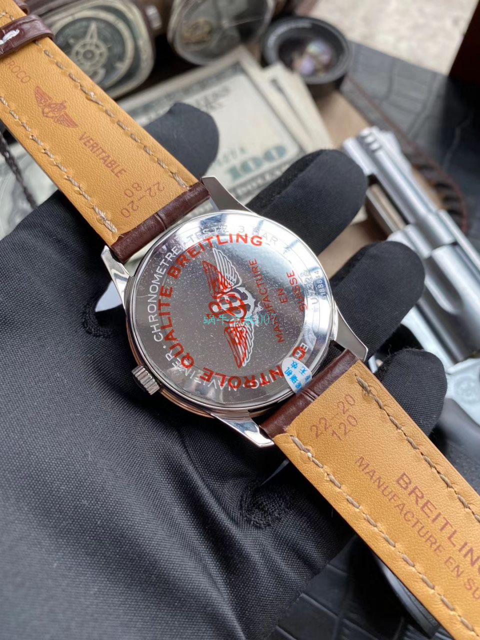 独家瑞士SW200机芯定制版百年灵航空计时41系列复刻高仿U17326211M1P2腕表 / BL158