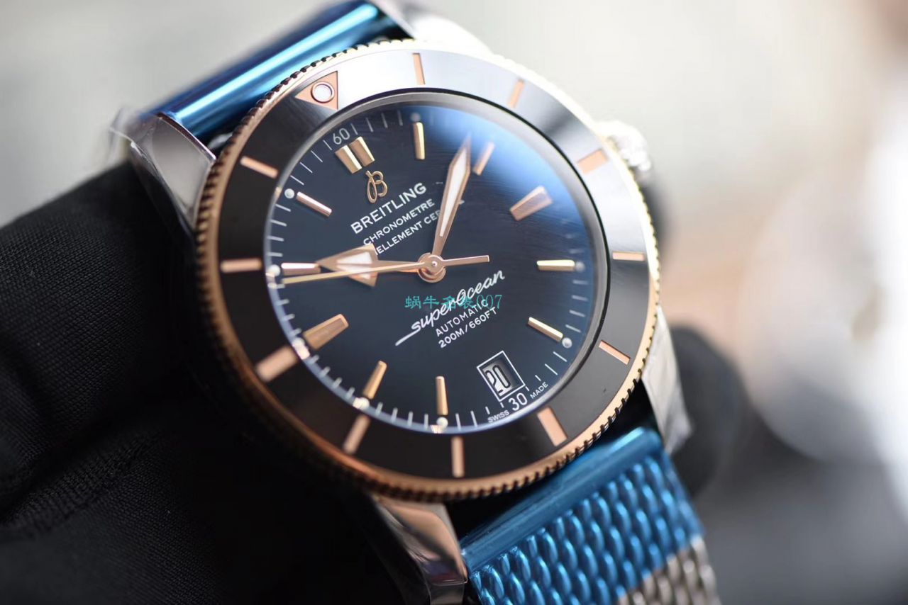 GF厂顶级复刻高仿手表百年灵超级海洋文化二代B20自动机械腕表42系列UB2010121B1S1 / BL159