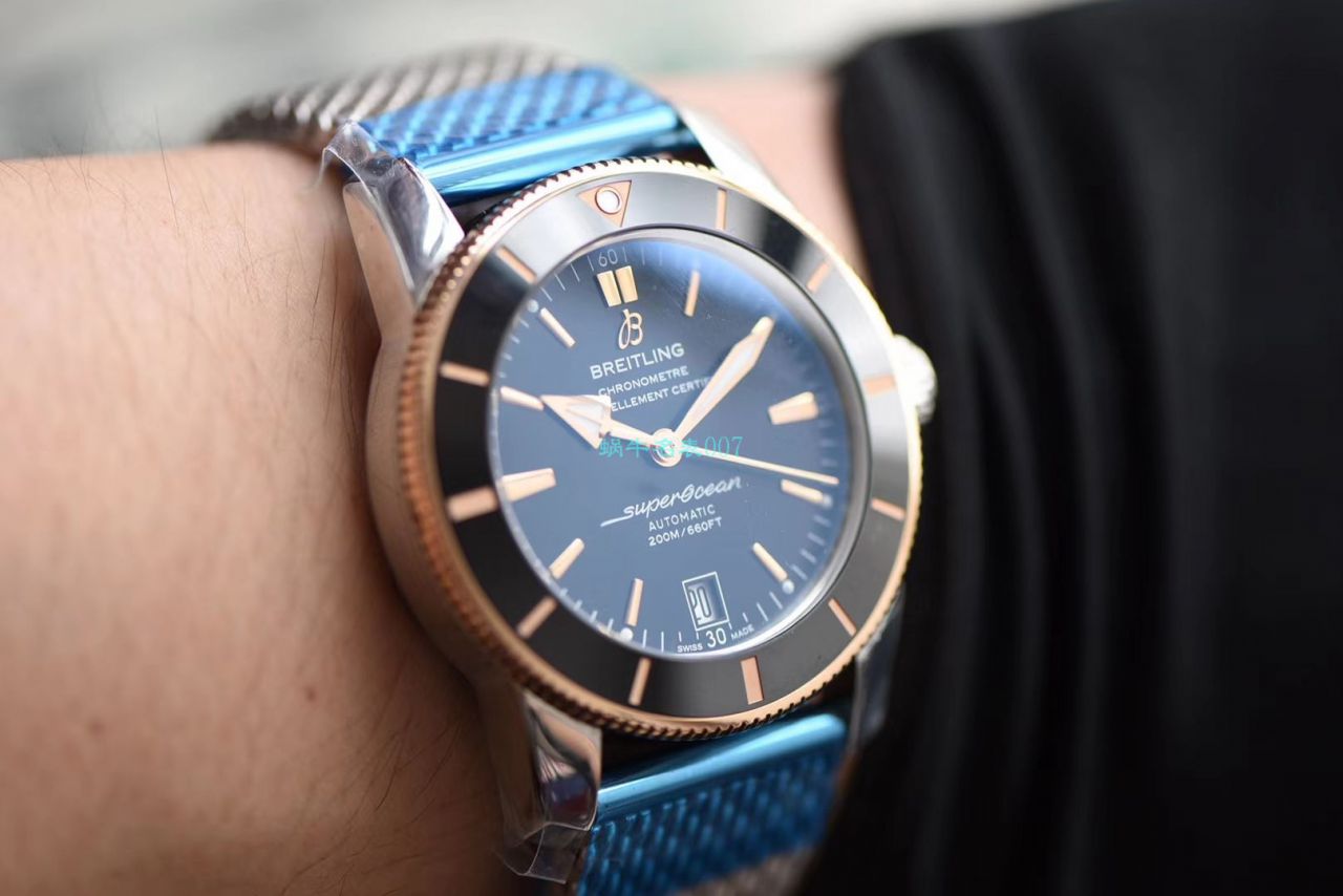 GF厂顶级复刻高仿手表百年灵超级海洋文化二代B20自动机械腕表42系列UB2010121B1S1 / BL159