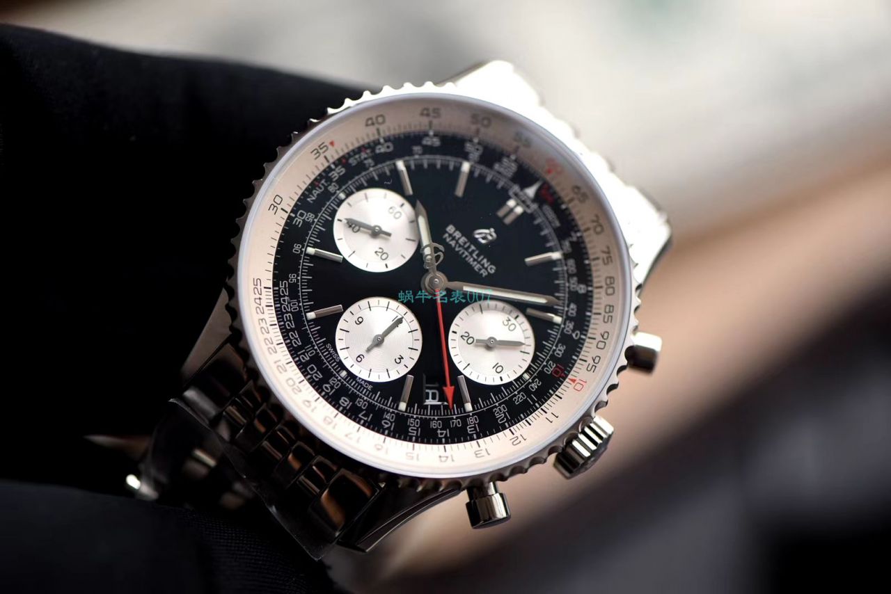 视频评测GF厂一比一高精仿手表百年灵航空计时1系列AB0121211B1A1腕表 / BL162