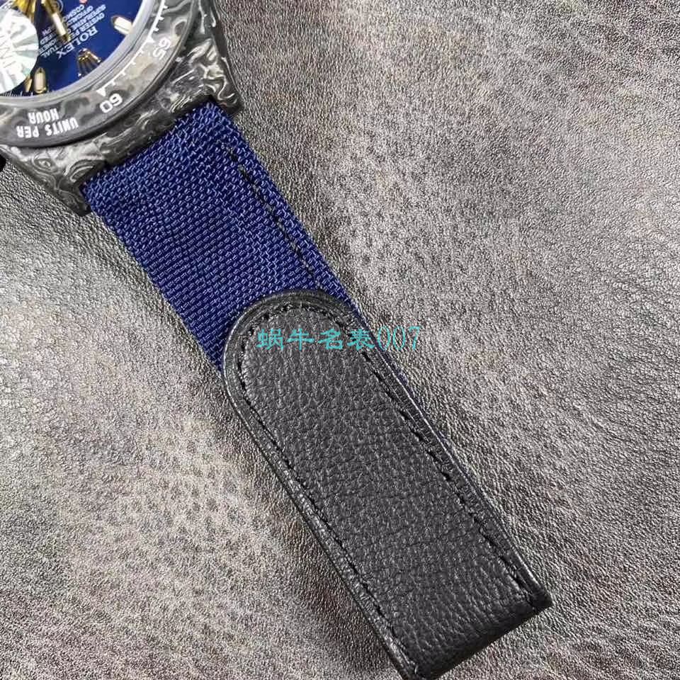 WWF厂官网新品发布劳力士最新DIW团队改装碳纤维迪通拿腕表 / R579