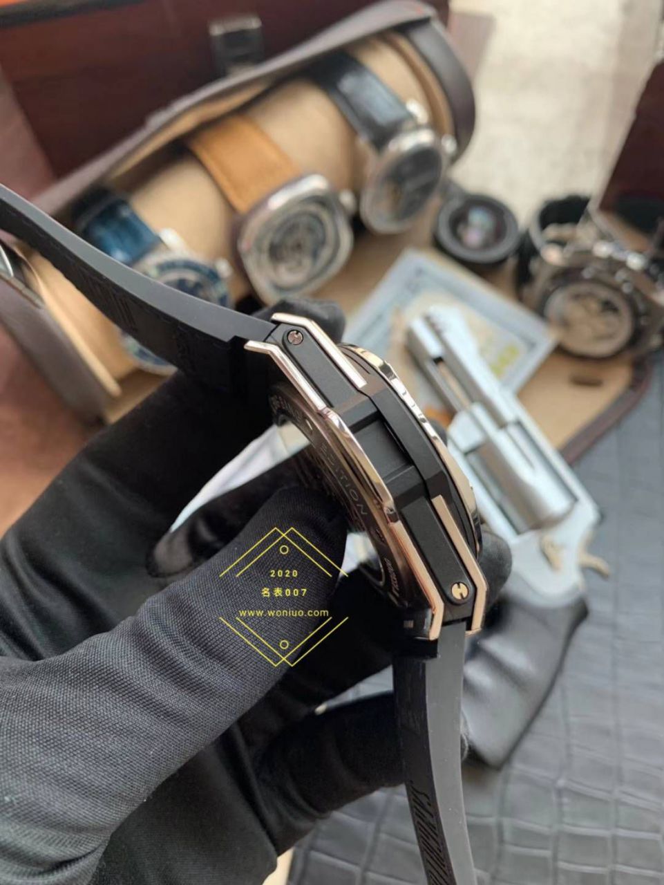 WWF厂超A高仿宇舶刺青系列415.NX.1112.VR.MXM16腕表 / YB086