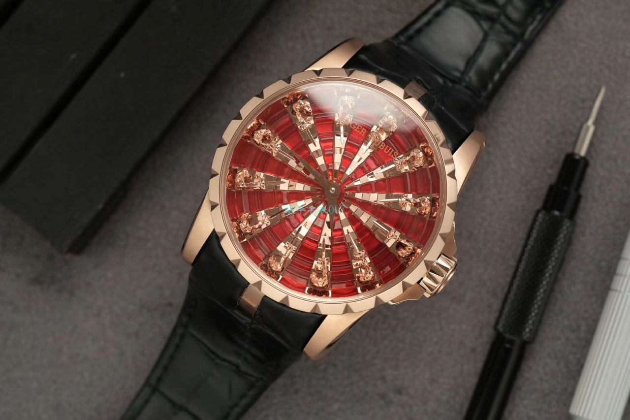 ZZ厂最新12圆桌骑士罗杰杜彼EXCALIBUR（王者系列）顶级复刻高仿RDDBEX0684腕表 / L071