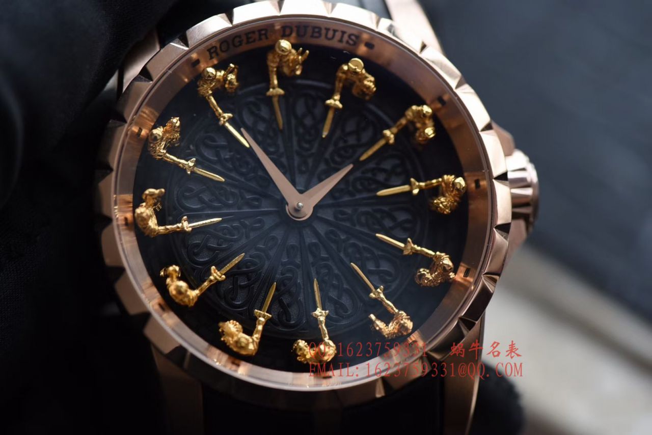 视频评测ZZ厂官网顶级复刻高仿罗杰杜彼王者12圆桌骑士系列RDDBEX0511腕表 / LJ073