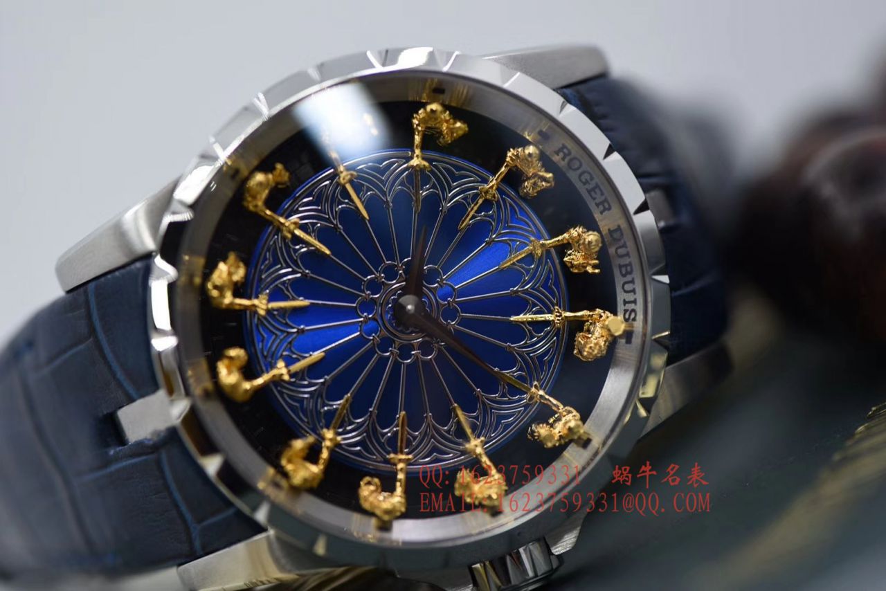 视频评测ZZ厂官网顶级复刻高仿罗杰杜彼王者12圆桌骑士系列RDDBEX0511腕表 / LJ073