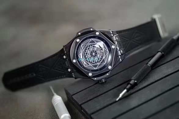 WWF厂顶级复刻手表宇舶SANG BLEU刺青415.CX.1112.VR.MXM18腕表 / YB083