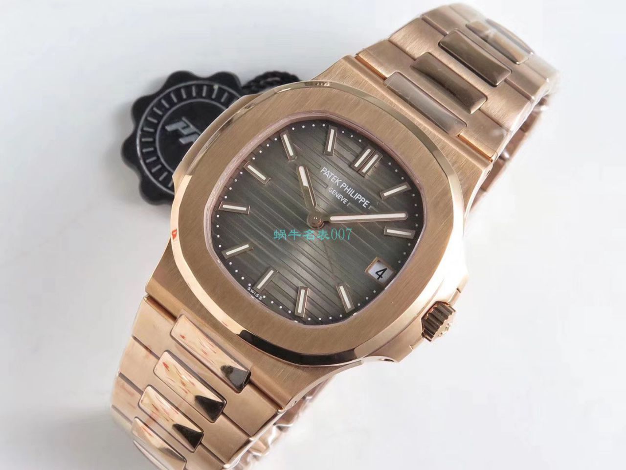 【PPF厂鹦鹉螺复刻高仿最好版本手表V2价格】百达翡丽运动系列5711/1R-001腕表 / BD253