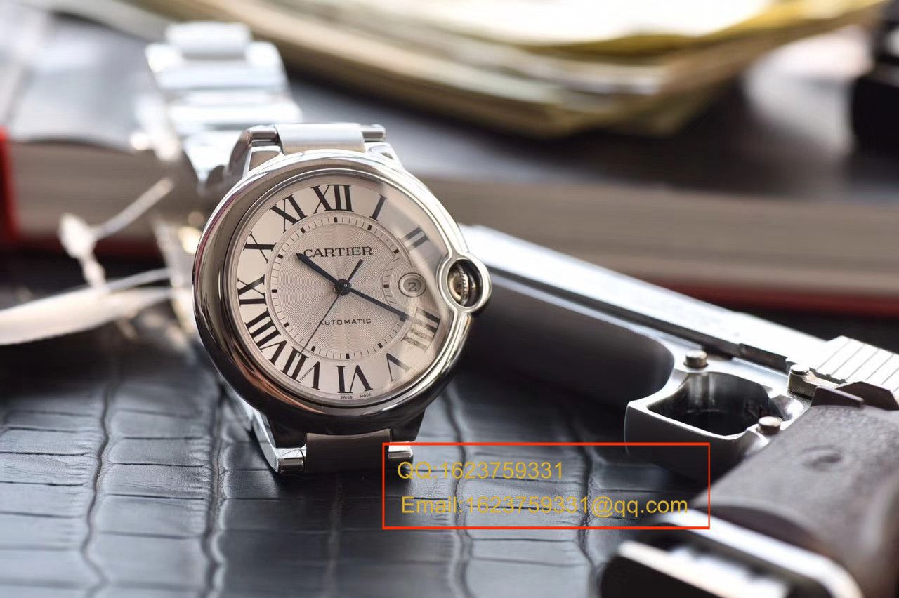 视频评测V6厂官网V7版本顶级复刻高仿手表卡地亚蓝气球42毫米男装W69012Z4多少钱 / K273