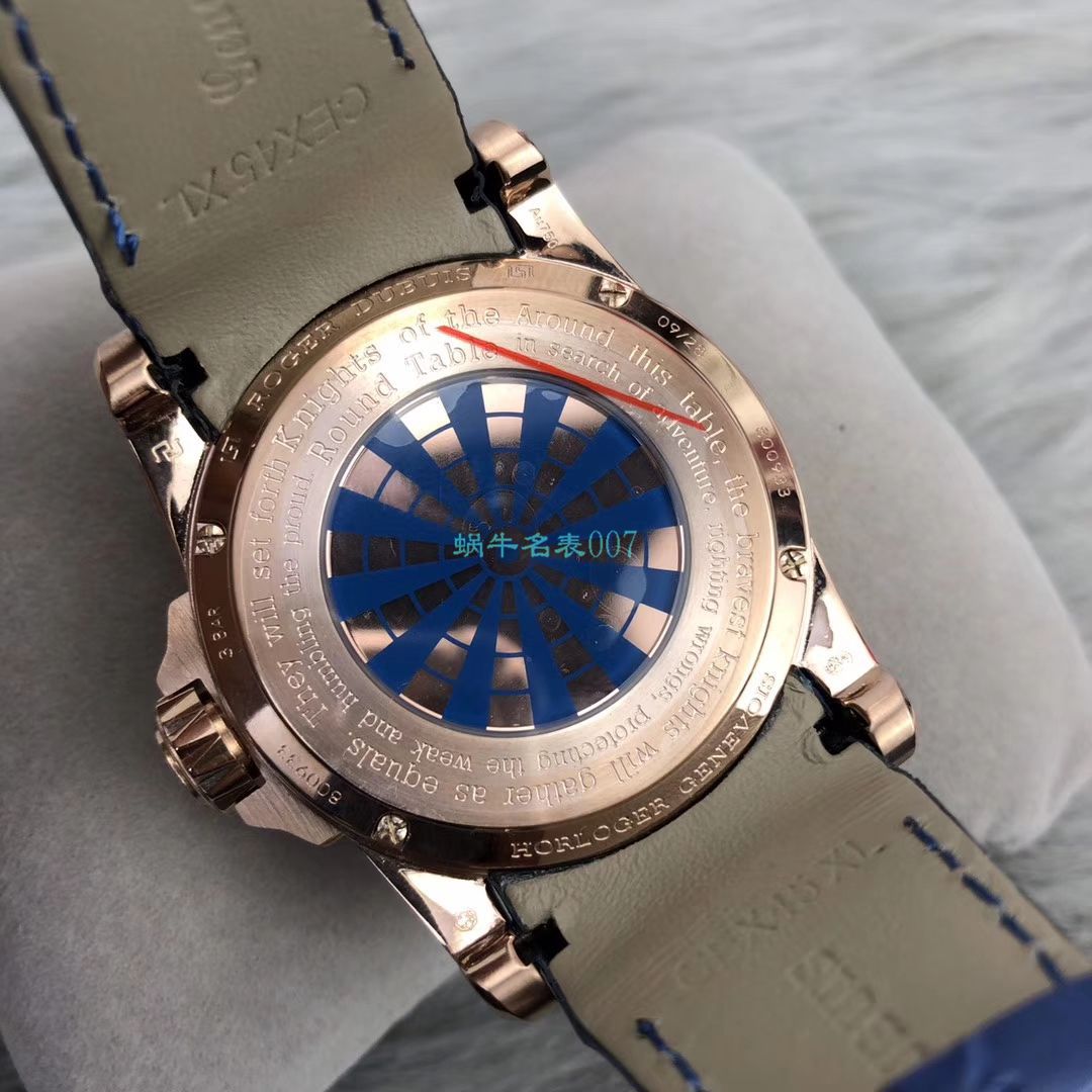 ZZ厂最新12圆桌骑士罗杰杜彼EXCALIBUR（王者系列）顶级复刻高仿RDDBEX0684腕表 / L071