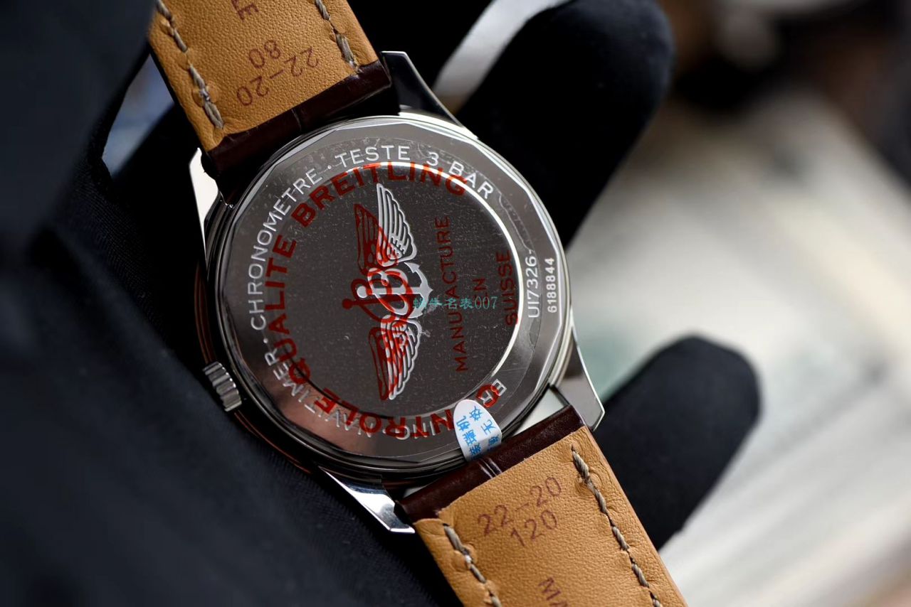【名表007独家定制瑞士SW机芯】百年灵顶级复刻高仿手表航空计时1系列U17326211G1P1腕表 / BL167