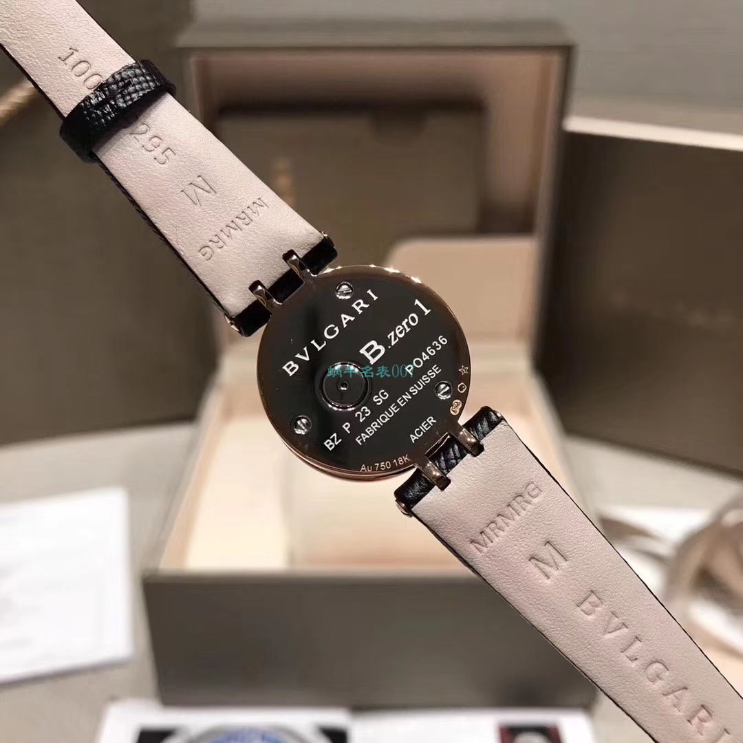 BV厂超A高仿宝格丽女表B.ZERO1系列102321 BZ23C11SGCL/12腕表 / BG032