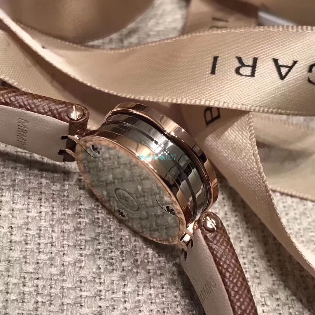 BV厂超A高仿宝格丽女表B.ZERO1系列102321 BZ23C11SGCL/12腕表 / BG032