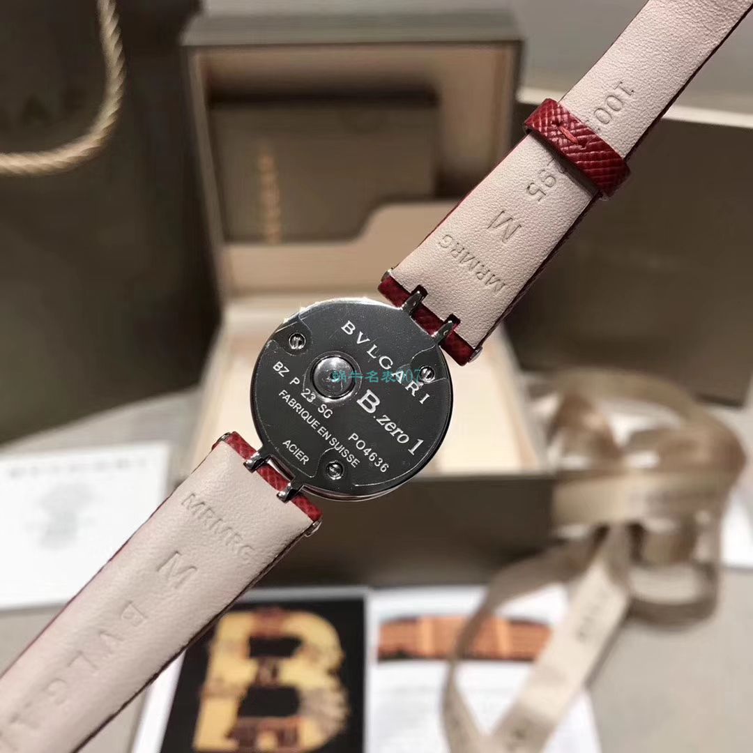 BV厂超A高仿宝格丽女表B.ZERO1系列102321 BZ23C11SGCL/12腕表 / BG032