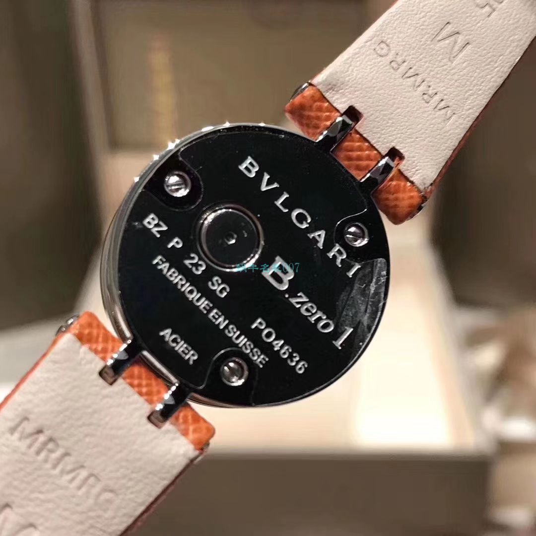 BV厂超A高仿宝格丽女表B.ZERO1系列102321 BZ23C11SGCL/12腕表 / BG032