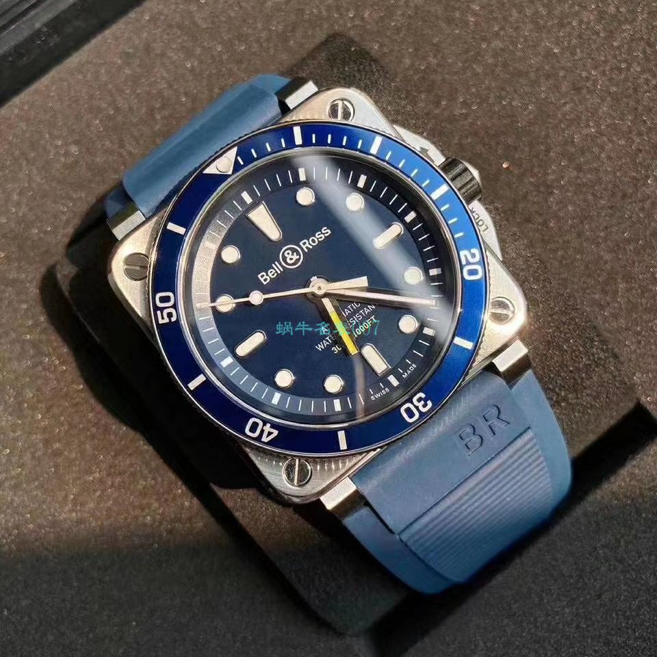 柏莱士原单INSTRUMENTS系列BR0392-D-BU-ST/SRB腕表 / BR036