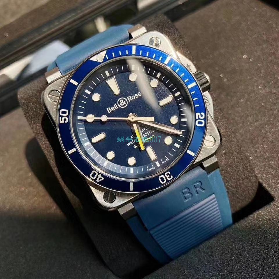 柏莱士原单INSTRUMENTS系列BR0392-D-BU-ST/SRB腕表 / BR036