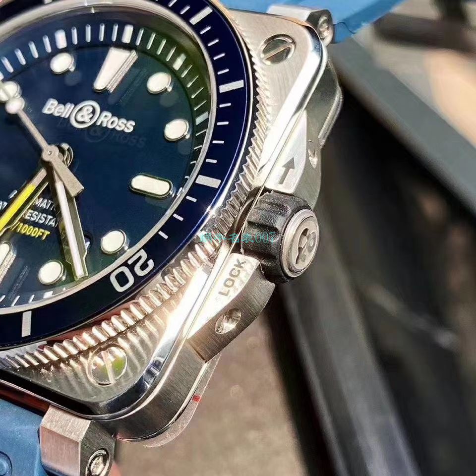 柏莱士原单INSTRUMENTS系列BR0392-D-BU-ST/SRB腕表 / BR036