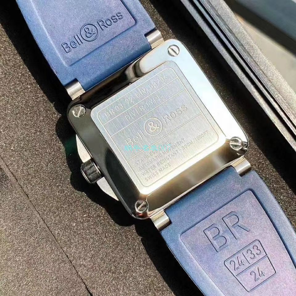 柏莱士原单INSTRUMENTS系列BR0392-D-BU-ST/SRB腕表 / BR036