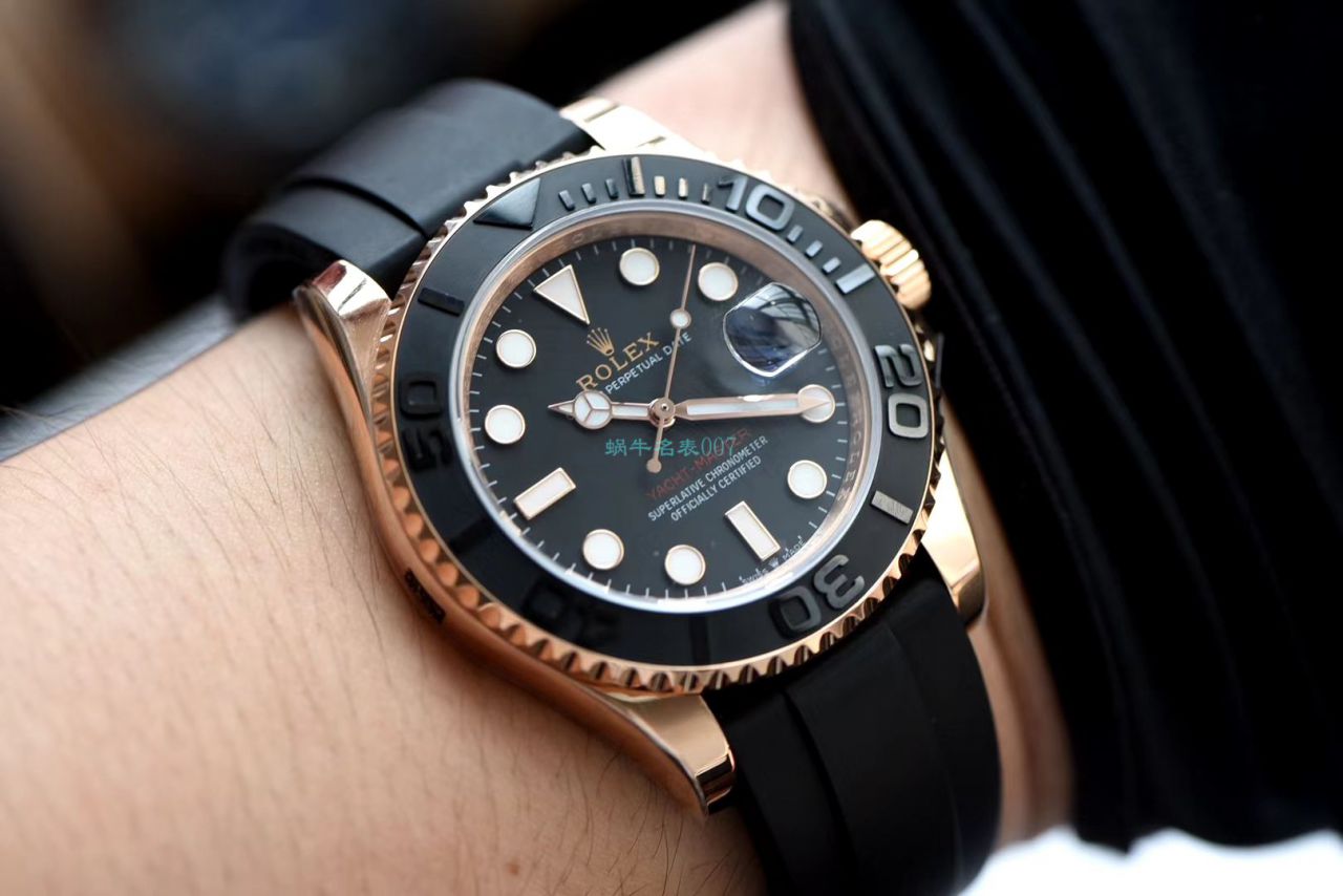 独家视频评测LF厂顶级复刻高仿劳力士新款金游艇名仕型m126655-0002腕表 / R581
