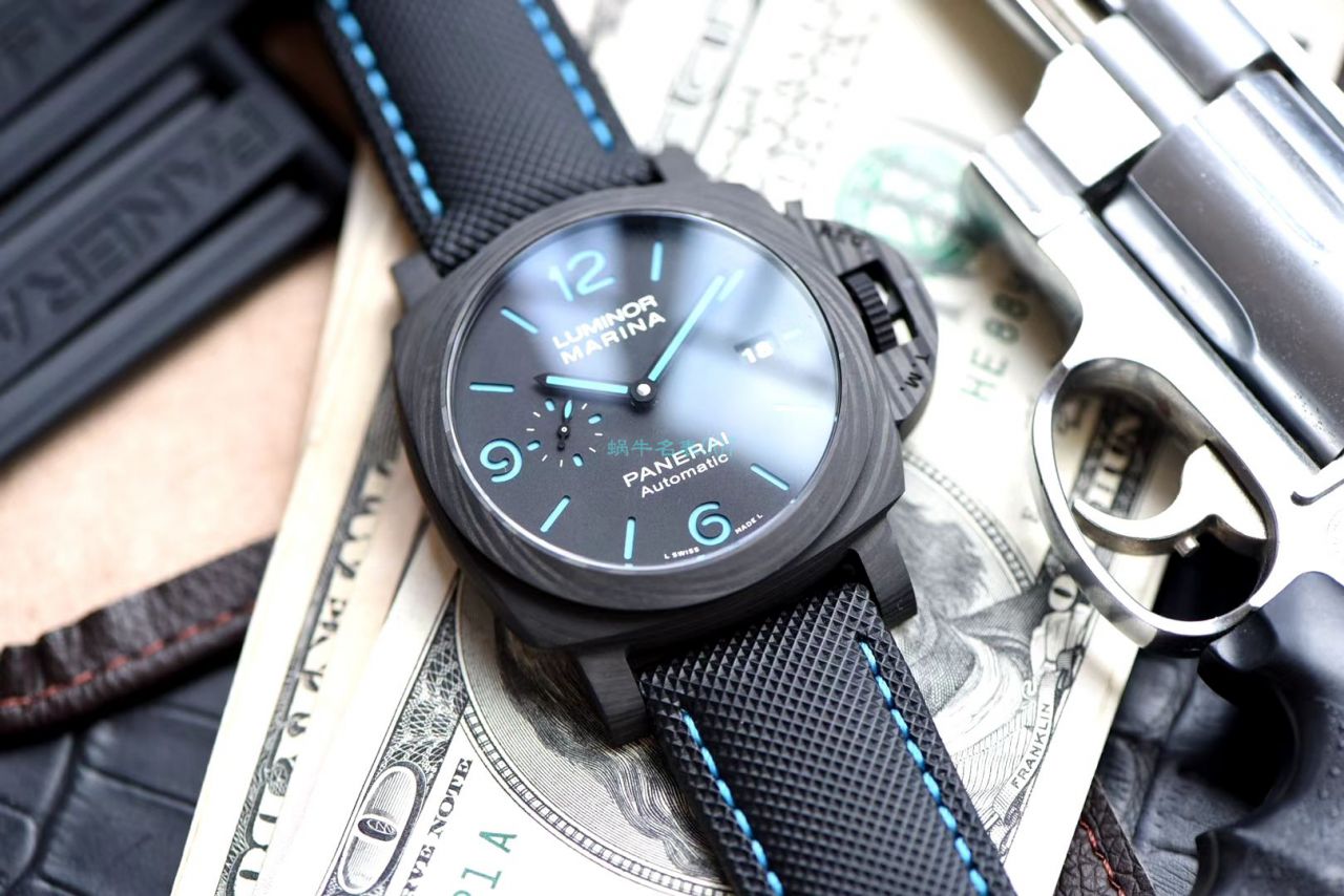 VS厂顶级复刻高仿手表沛纳海LUMINOR庐米诺碳纤维PAM01661腕表 / VSPAM01616