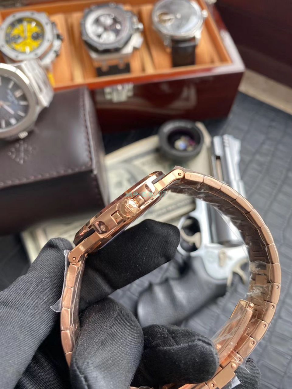 3K厂百达翡丽鹦鹉螺复刻高仿5711/1R-001一体机定制机芯版本 / BD290