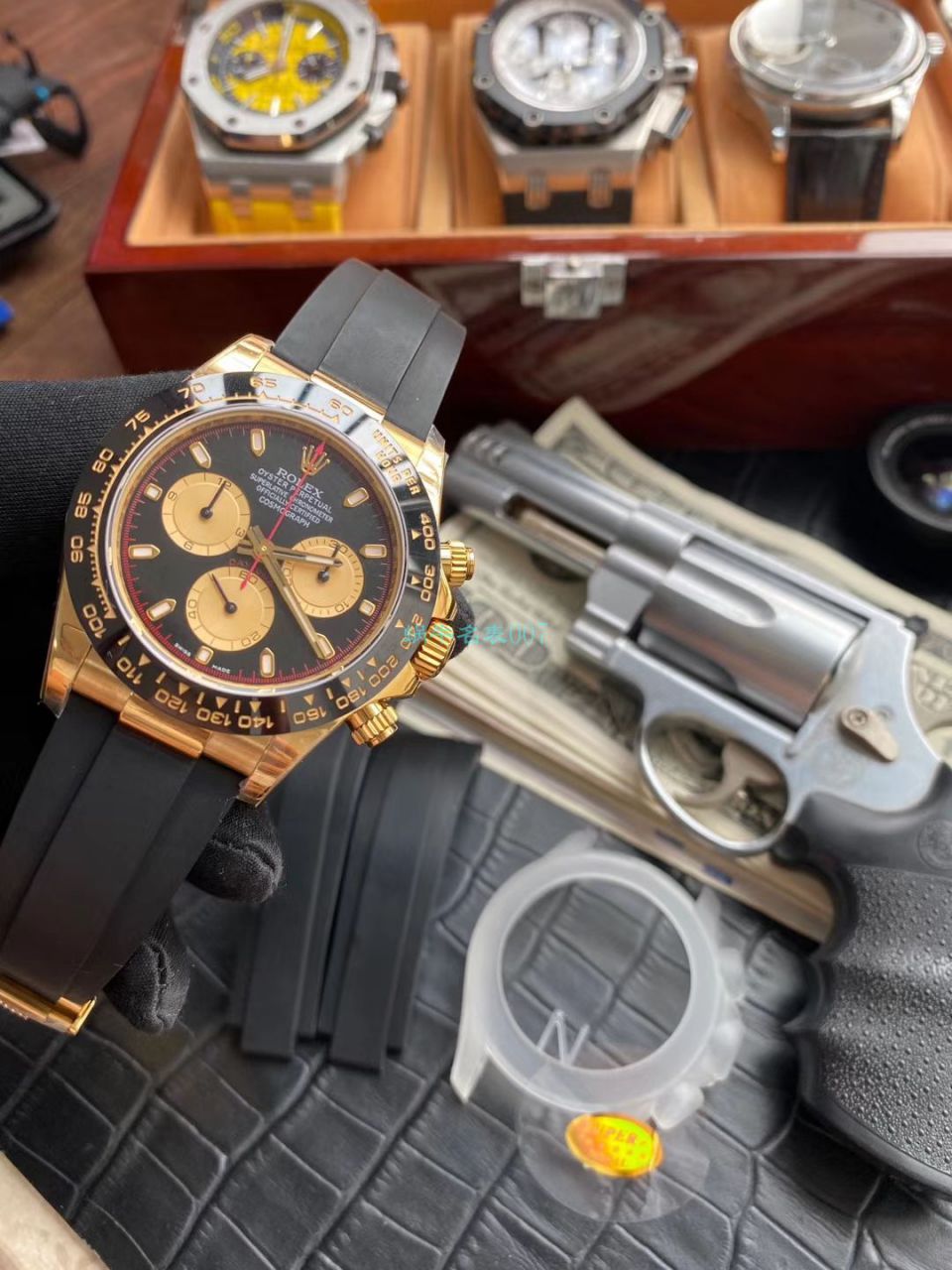 N厂黄金黑猫警长劳力士宇宙计型迪通拿系列顶级复刻高仿m116518ln-0047腕表 / R593