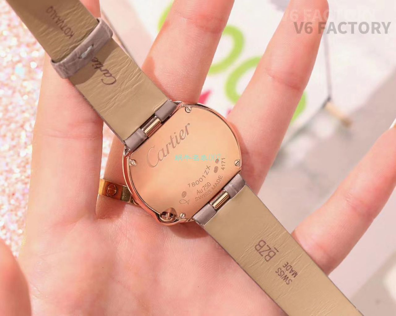 V6厂顶级复刻高仿手表卡地亚告白气球女装30毫米WGBL0005，WJBL0008腕表 / K277