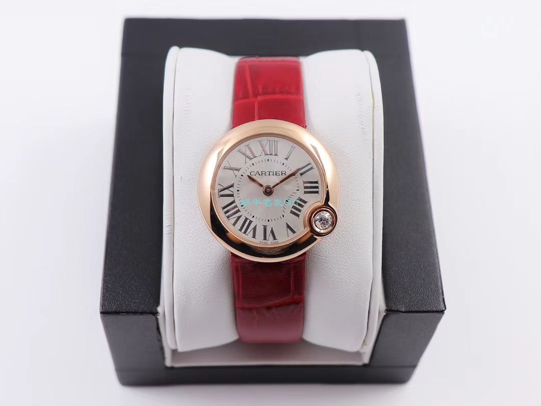 V6厂顶级复刻高仿手表卡地亚告白气球女装30毫米WGBL0005，WJBL0008腕表 / K277