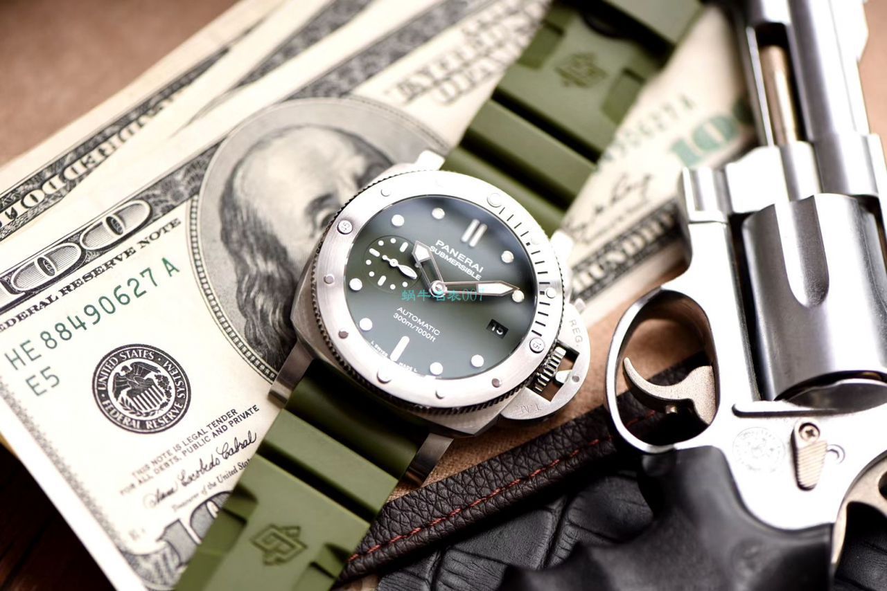 【视频评测最好的顶级复刻手表网站】VS厂沛纳海高仿SUBMERSIBLE 潜行PAM01055腕表 / VSPAM1055VV