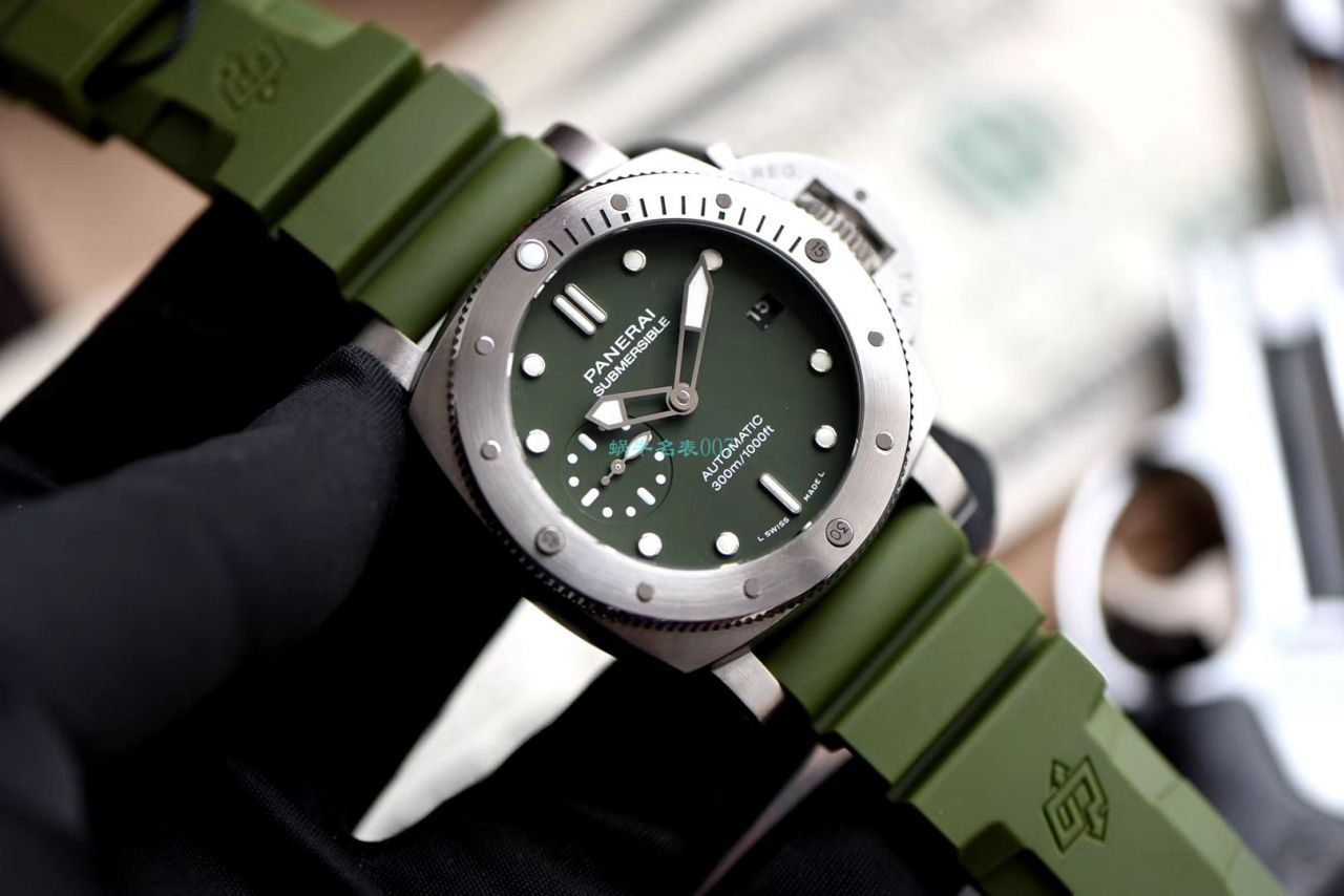 【视频评测最好的顶级复刻手表网站】VS厂沛纳海高仿SUBMERSIBLE 潜行PAM01055腕表 / VSPAM1055VV