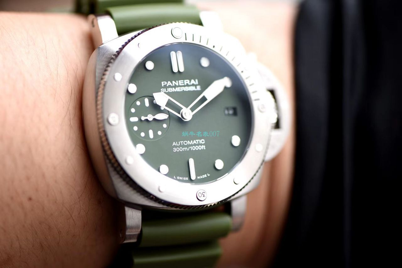 【视频评测最好的顶级复刻手表网站】VS厂沛纳海高仿SUBMERSIBLE 潜行PAM01055腕表 / VSPAM1055VV