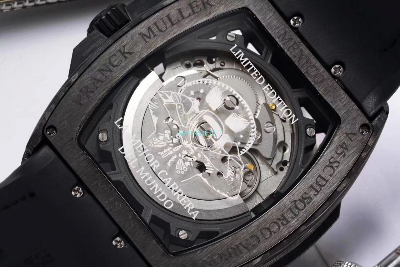 TW厂推出复刻高仿法穆兰碳纤维WPHH 2020 Vanguard™ Racing镂空系列腕表 / FL070