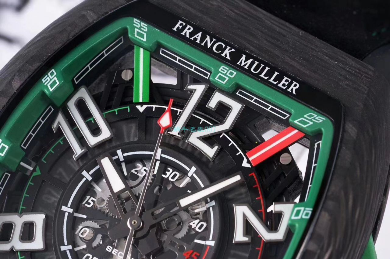 TW厂推出复刻高仿法穆兰碳纤维WPHH 2020 Vanguard™ Racing镂空系列腕表 / FL070