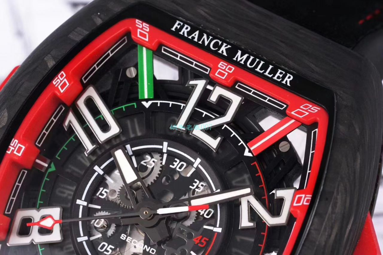 TW厂推出复刻高仿法穆兰碳纤维WPHH 2020 Vanguard™ Racing镂空系列腕表 / FL070