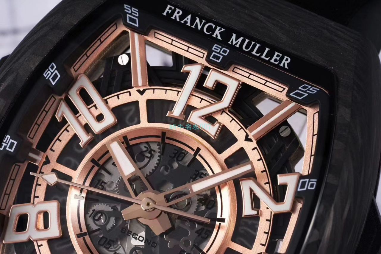 TW厂推出复刻高仿法穆兰碳纤维WPHH 2020 Vanguard™ Racing镂空系列腕表 / FL070