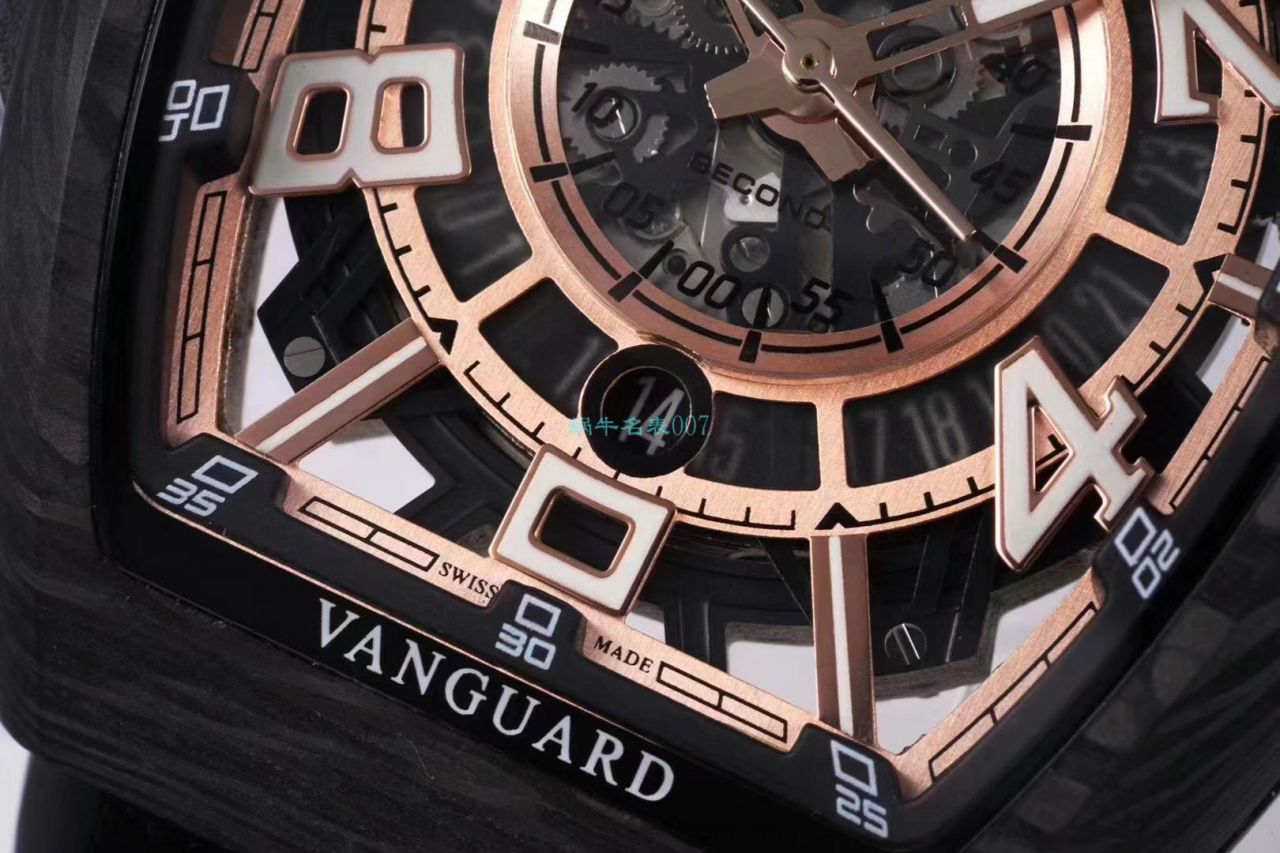 TW厂推出复刻高仿法穆兰碳纤维WPHH 2020 Vanguard™ Racing镂空系列腕表 / FL070