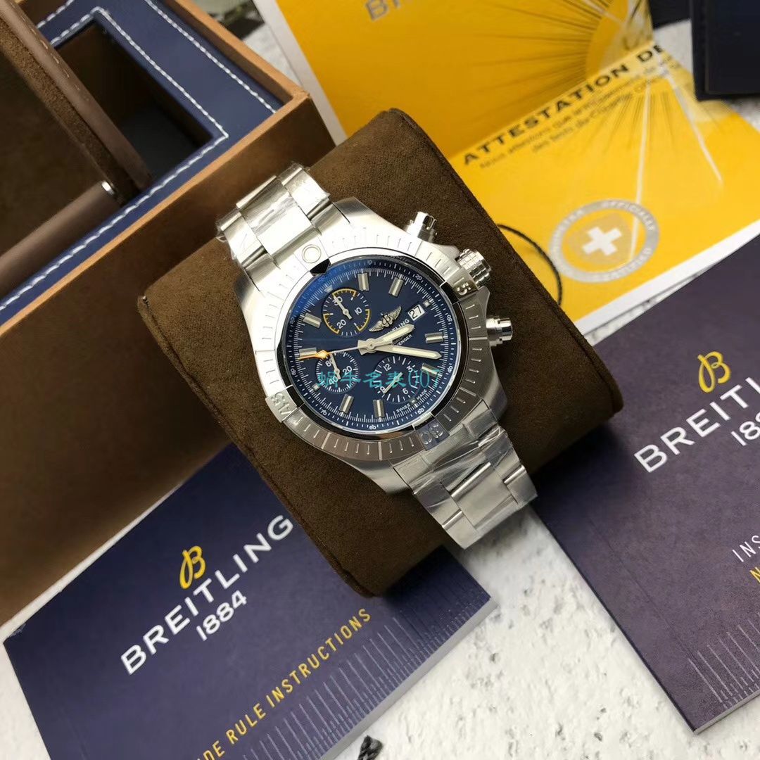 渠道原单百年灵复仇者计时腕表45系列A13317101C1A1腕表 / BL171