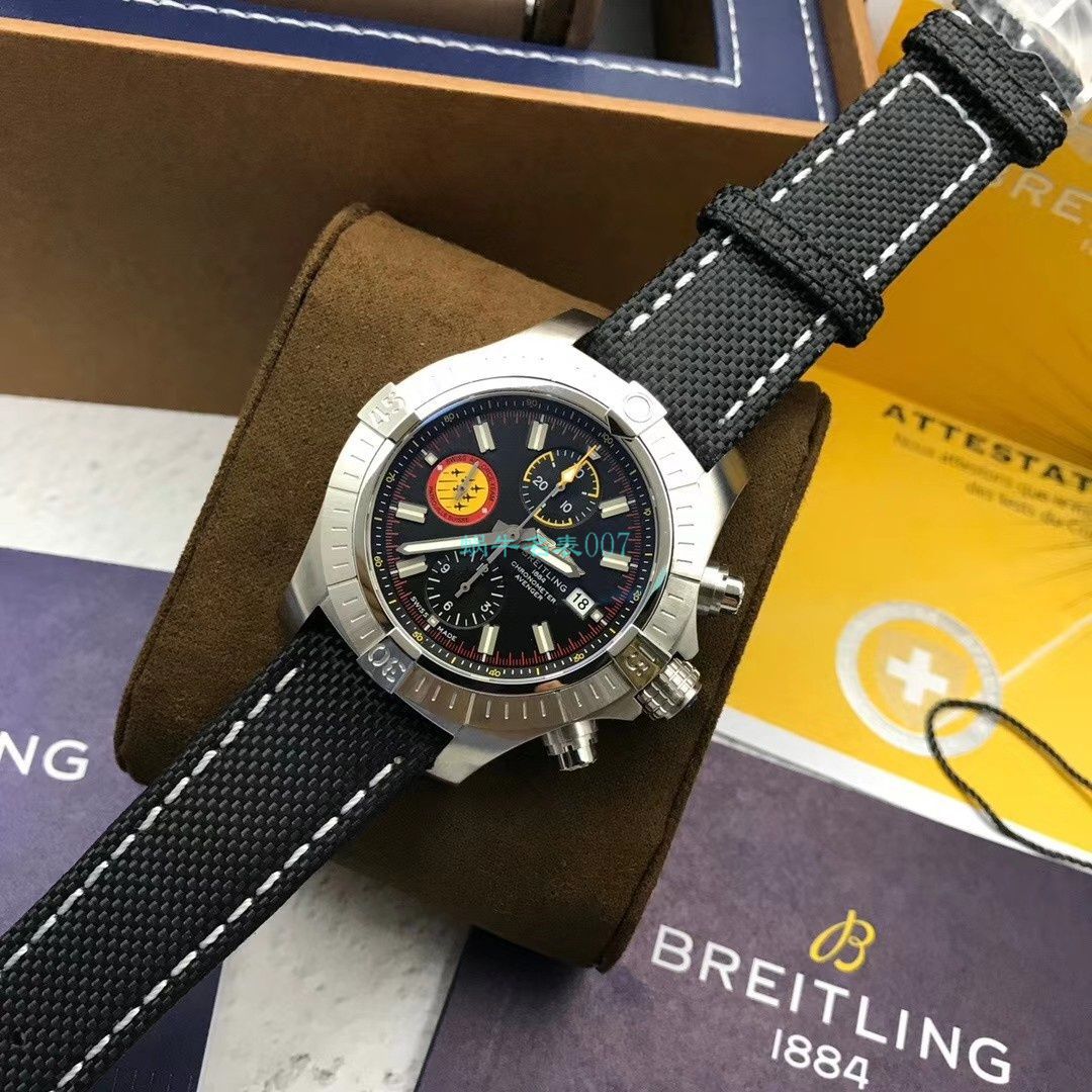 原单百年灵50周年复仇者瑞士巡逻兵限量款A133171A1B1X1腕表 / BL176